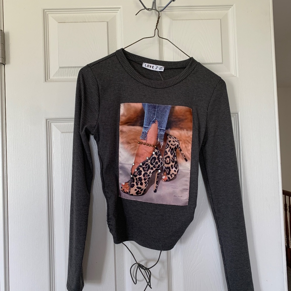 Grey Love J Shirt